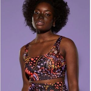 YITTY MESH ME SMOOTHING MIDI BRALETTE SIZE 3X (BRIEFS AVAILABLE IN STORE)